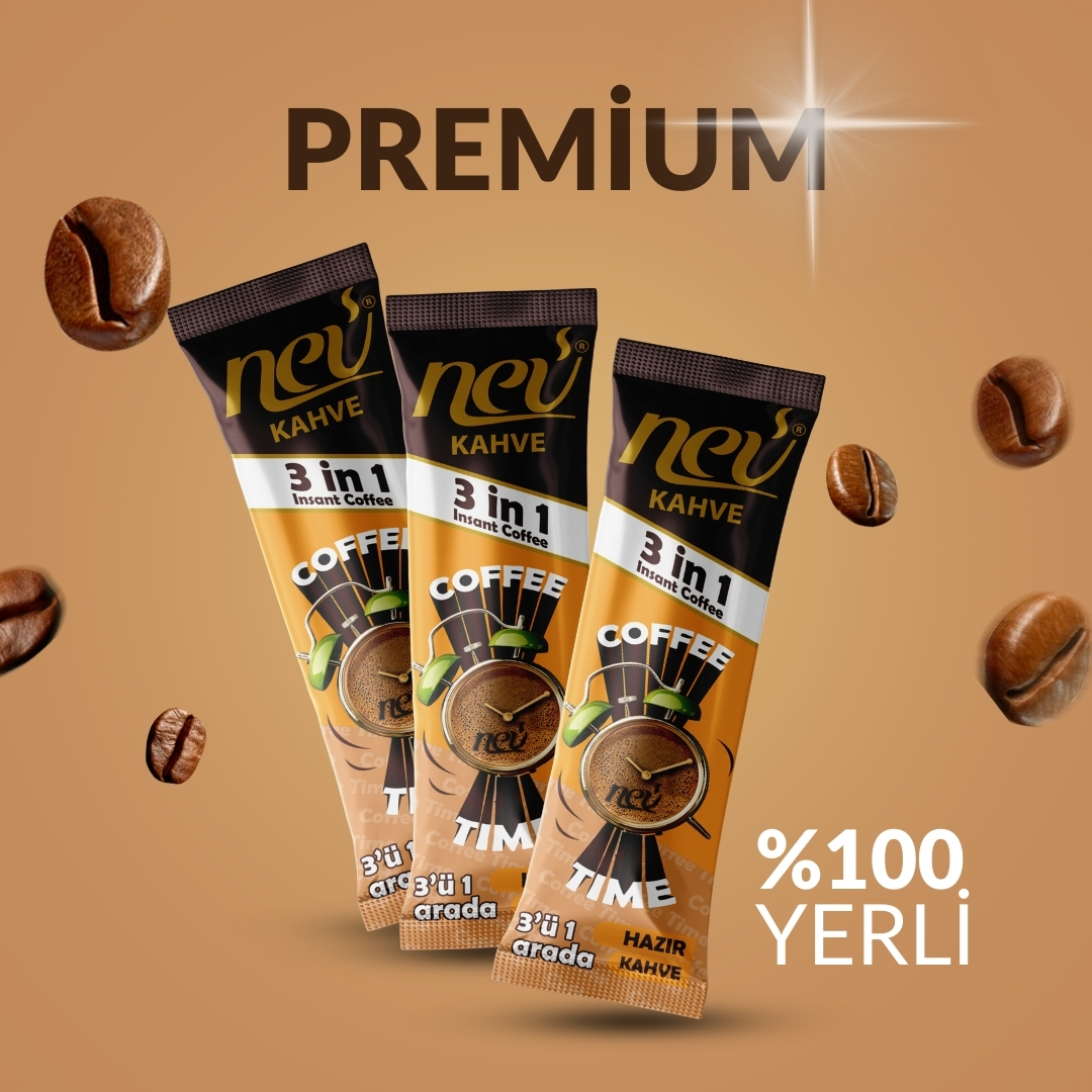 Nev Kahve Üçlü Stick Kahve Lansman İlanı