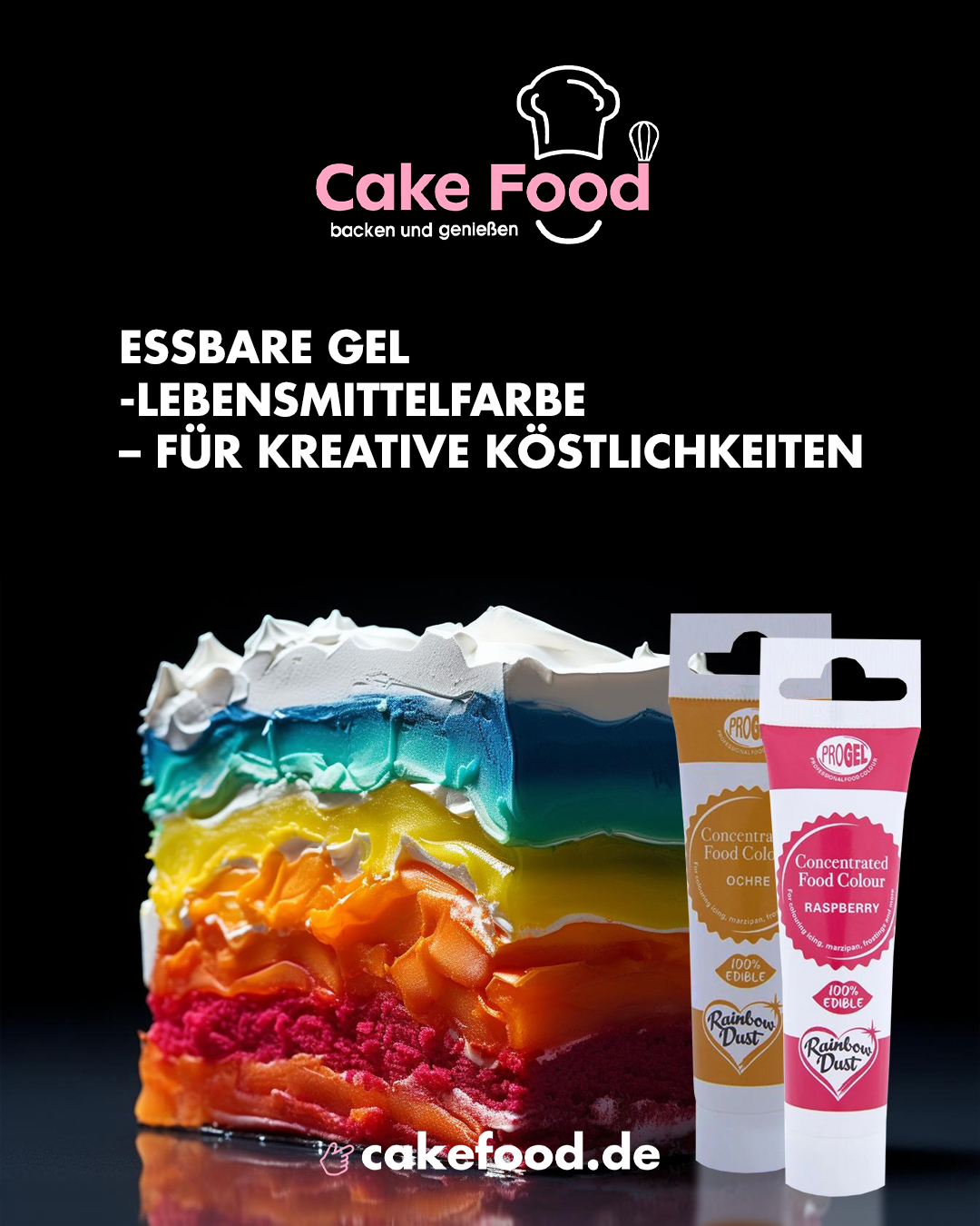 Cake Food Gıda Boyası Essbare Gel Almanca İlan