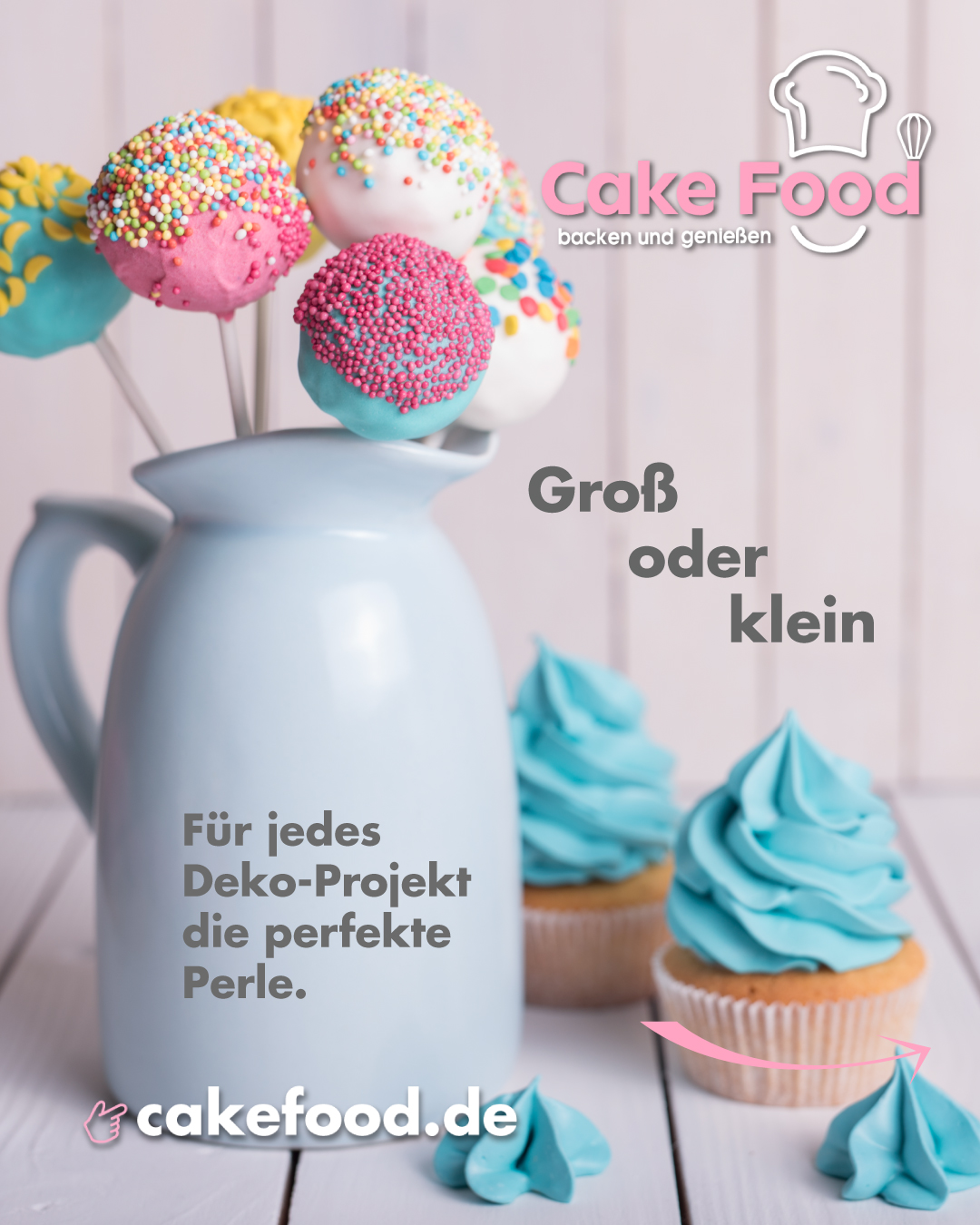 Cake Food Zuckerperlen Şeker İncileri Renkli Pop Kek Postu